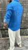 LINEN SHIRT AZURE BLUE DJANI