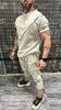 T-SHIRT RAW EDGE CREAM DJANI