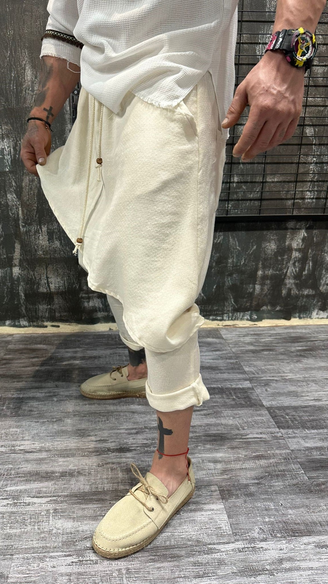 LIBERATION PANTS WHITE DJANI