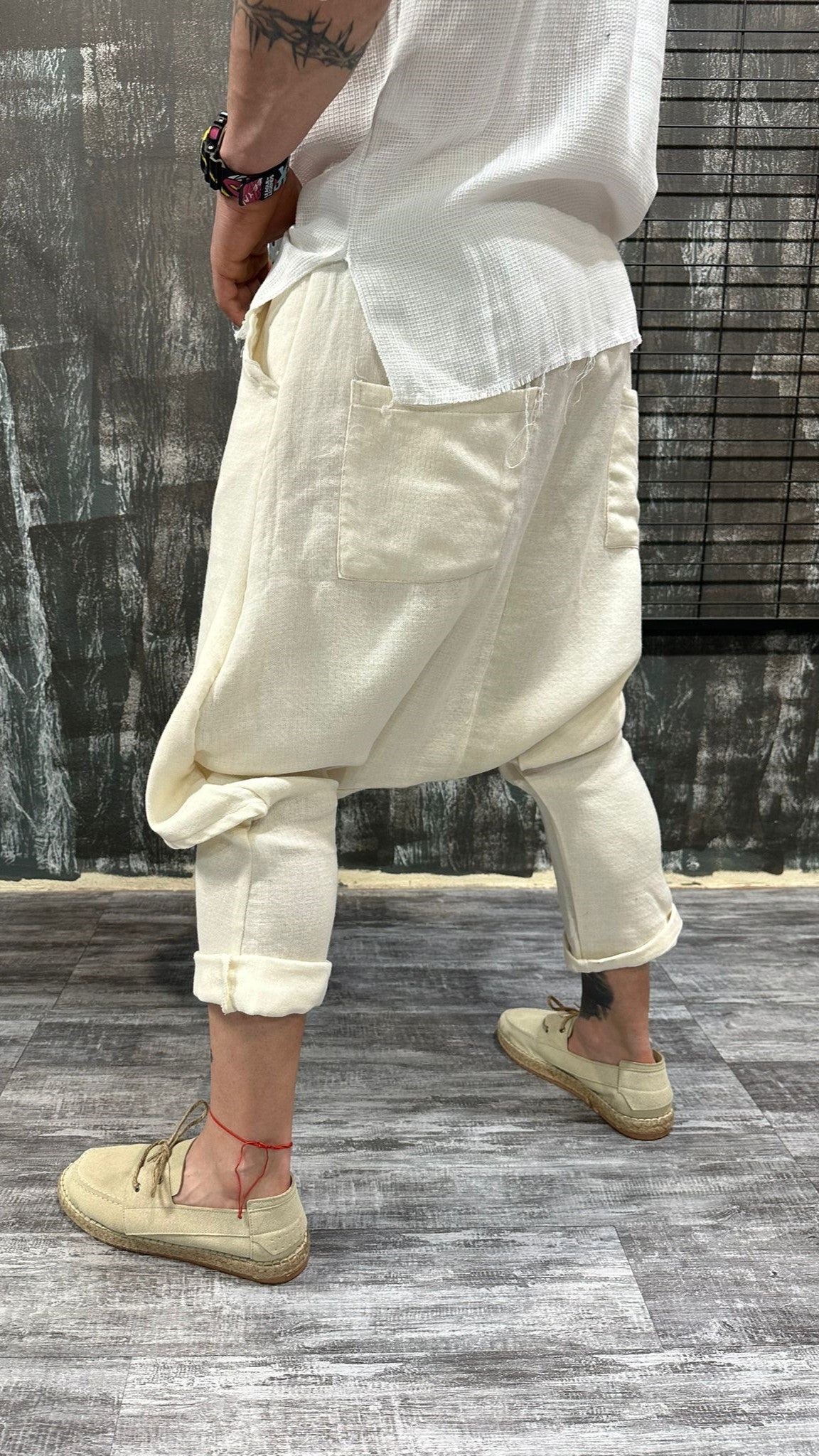 LIBERATION PANTS WHITE DJANI