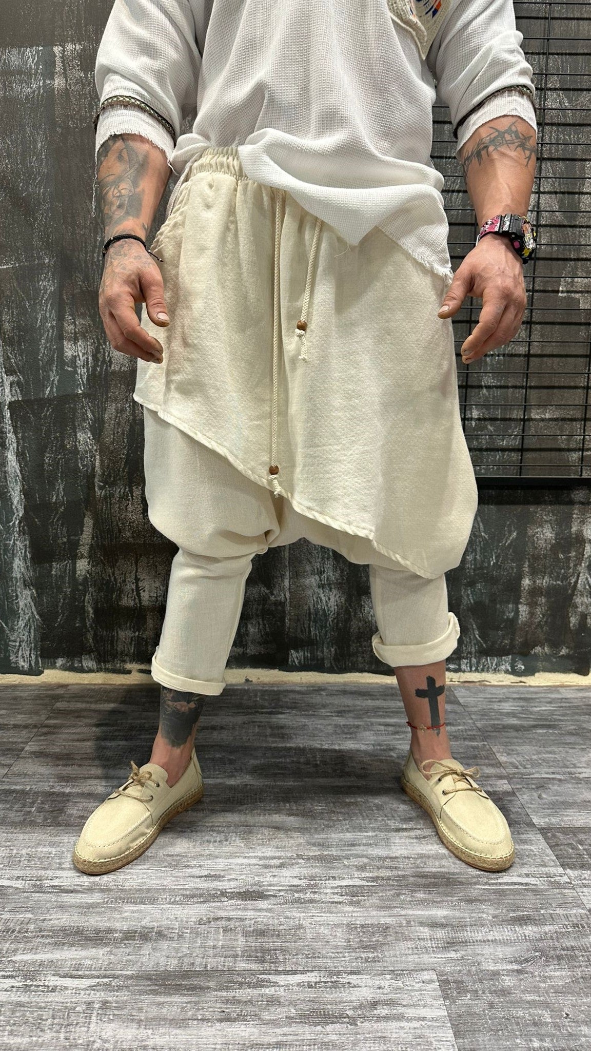 LIBERATION PANTS WHITE DJANI
