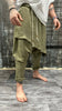 ARTISAN DRAPE PANTS OLIVE DJANI