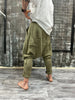 ARTISAN DRAPE PANTS OLIVE DJANI