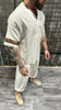 ARTIST'S CANVAS TUNIC IVORY DJANI