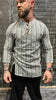 ETHNIC STRIPE SHIRT GREY DJANI