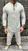 NAUTICAL LACE-UP SHIRT WHITE DJANI