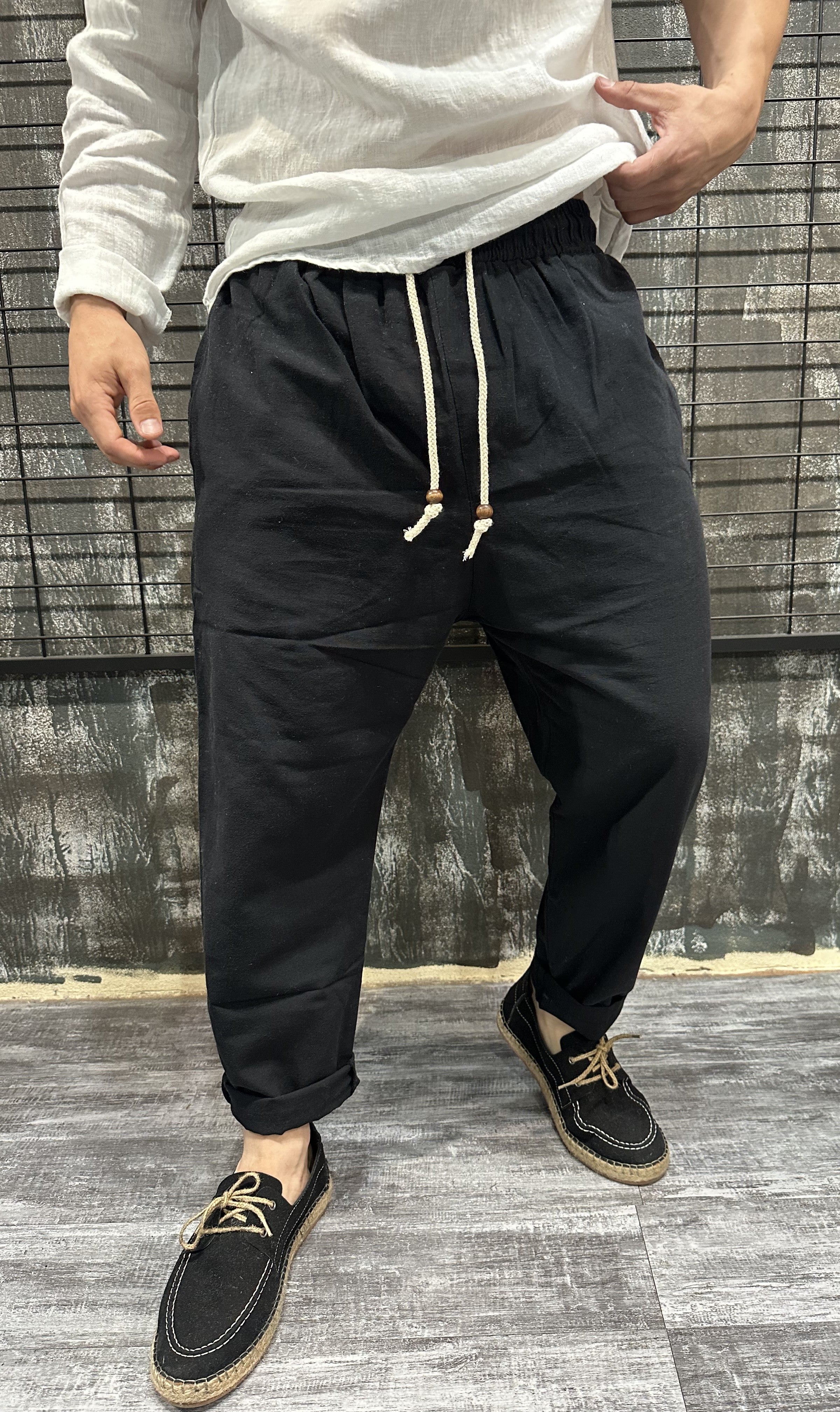 RELAXED DRAWSTRING DJANI