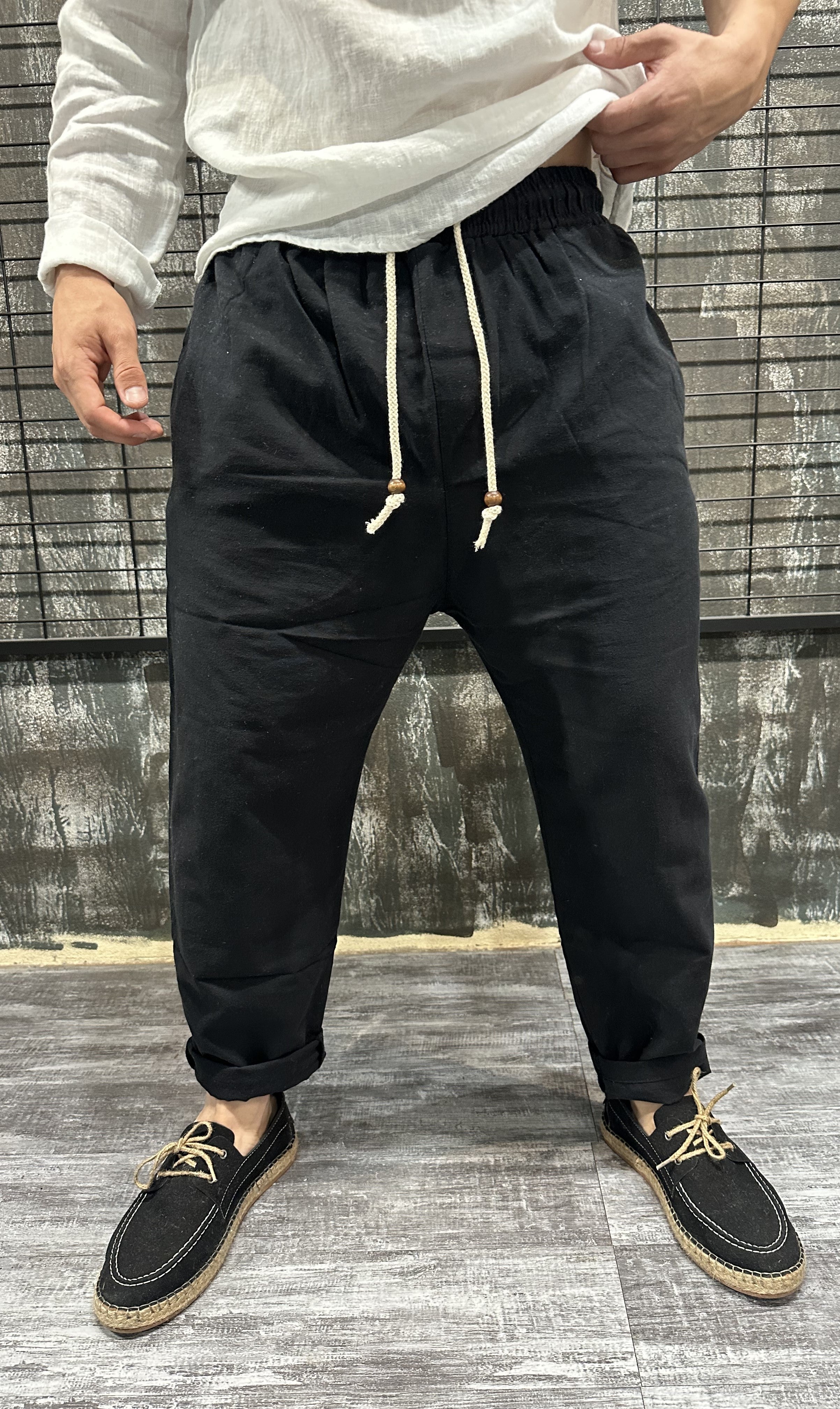 RELAXED DRAWSTRING DJANI