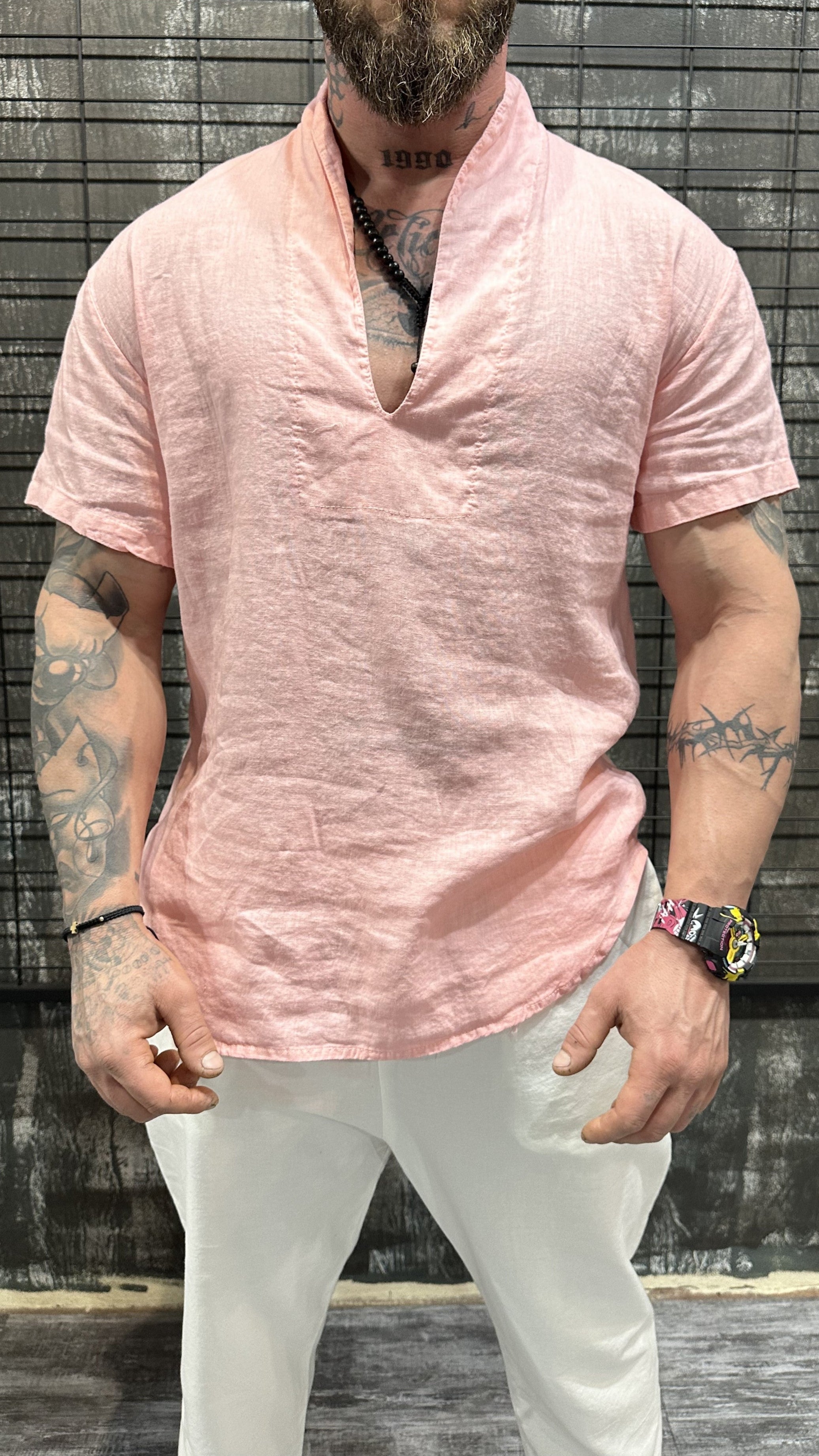 SANTORINI PINK SHIRT DJANI