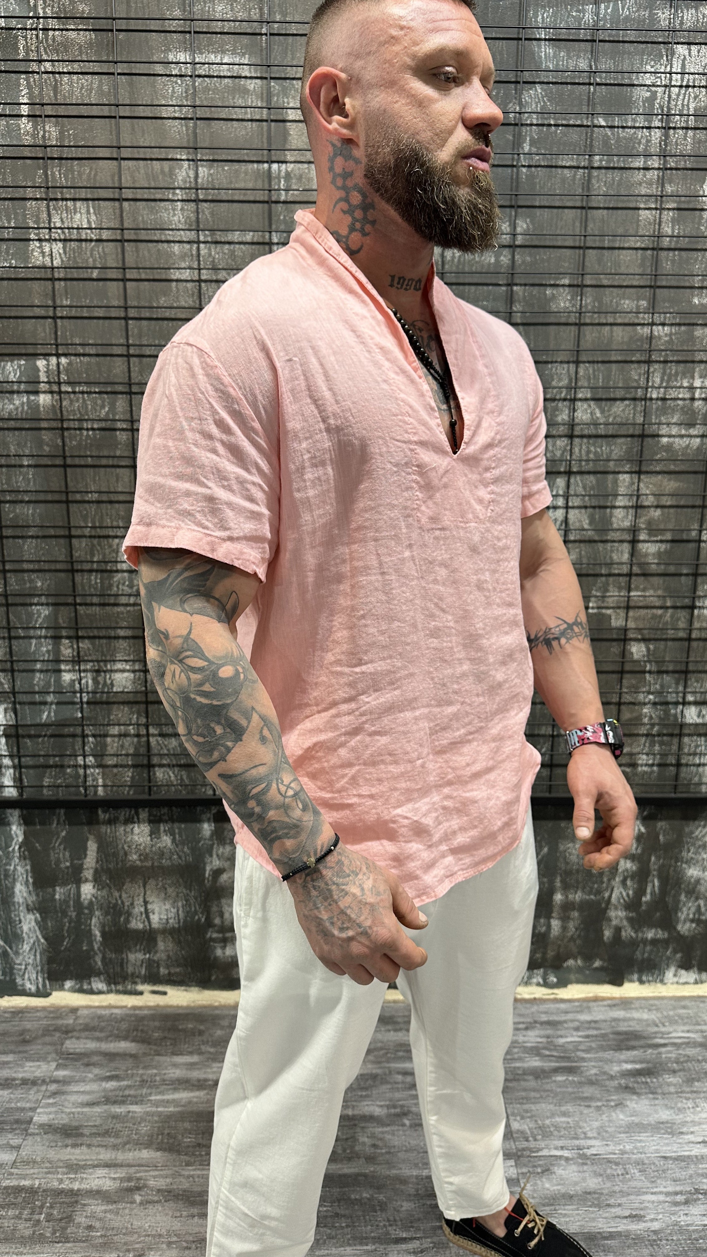 SANTORINI PINK SHIRT DJANI