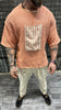 SUNBURST TEXTURE SHIRT DJANI