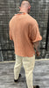 SUNBURST TEXTURE SHIRT DJANI