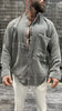 RAW EDGE GREY LINEN SHIRT DJANI