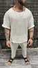 TEXTURED WHITE DJANI