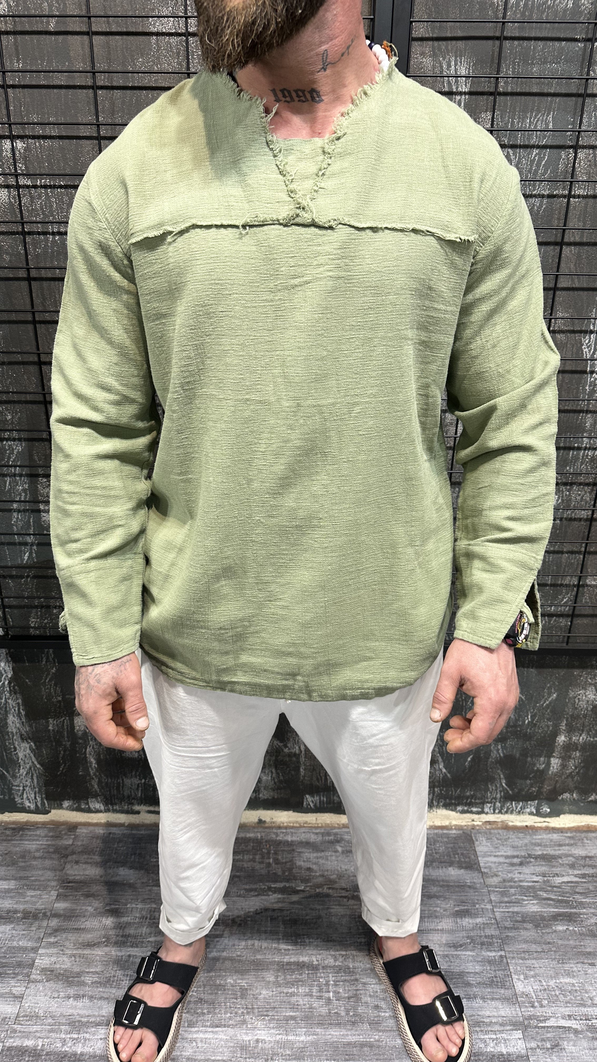 SAGE RAW LONGSLEEVE DJANI
