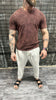 DISTRESSED VINTAGE KNIT BRICK RED DJANI
