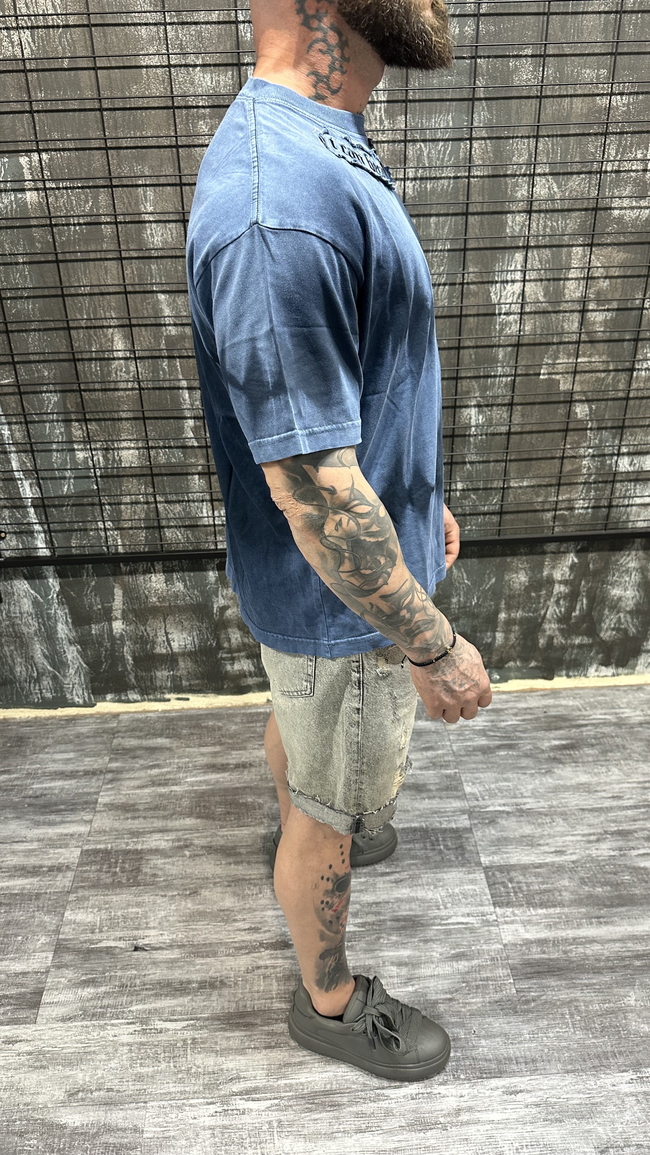 WASHED TEE “I CAN BECAUSE I DRINK I AM” DJANI