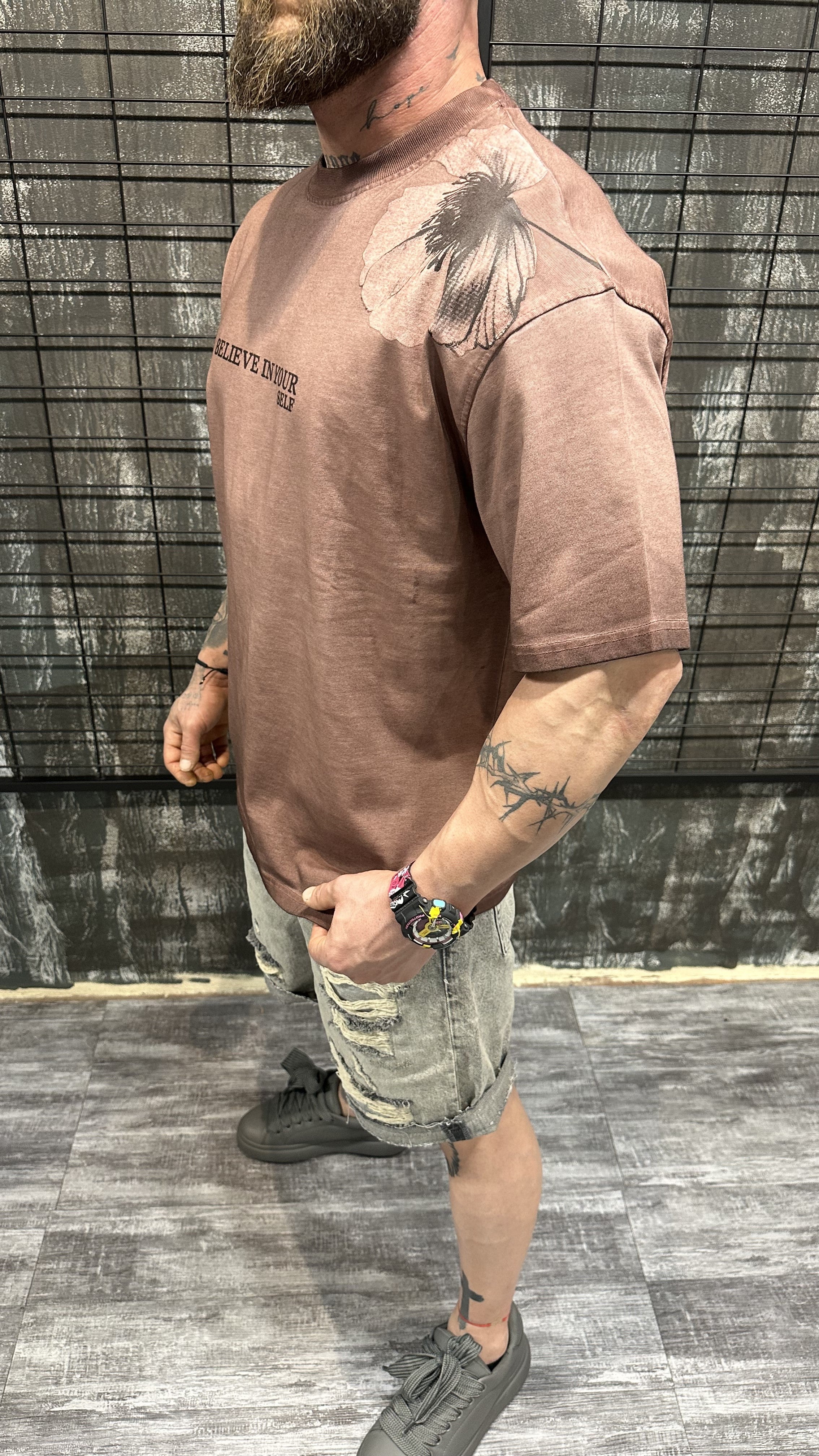 OVERSIZED TEE “BELIEVE IN YOURSELF” DJANI