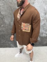 Nomad Heritage Brown Shirt – Мъжка риза - Image 7