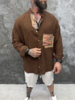 Nomad Heritage Brown Shirt – Мъжка риза