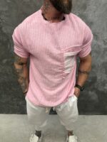 ROSE TEXTURE – Premium Textured T-Shirt - Image 4