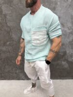 MINT TEXTURE – Premium Textured T-Shirt