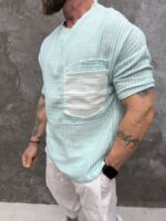 MINT TEXTURE – Premium Textured T-Shirt - Image 4