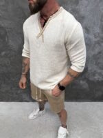 NOMAD Linen Set – Ivory & Sand - Image 7