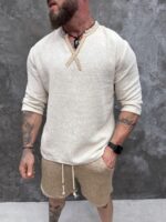 NOMAD Linen Set – Ivory & Sand - Image 4