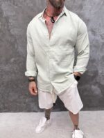 Breeze Linen Shirt – Mint