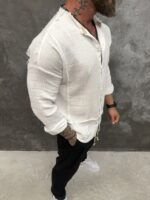 Raw Edge Santorini Shirt - Image 7