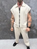 Raw District Ecru Set