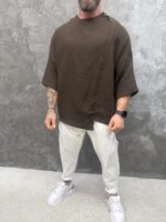 Cacao Edge Oversized Tee