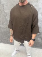 Cacao Edge Oversized Tee - Image 2
