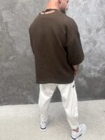 Cacao Edge Oversized Tee - Image 5
