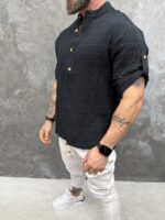 Sorrento Linen Roll-Up Shirt - Image 5