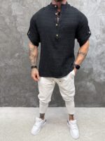 Sorrento Linen Roll-Up Shirt - Image 2
