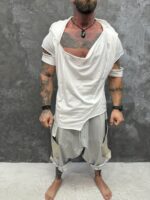 VANTAGE DRAPE HOOD TEE - Image 3