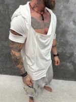 VANTAGE DRAPE HOOD TEE - Image 4