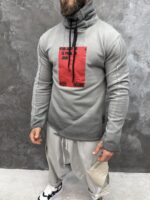 ASH REBEL HIGH-NECK
