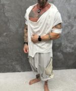 VANTAGE DRAPE HOOD TEE